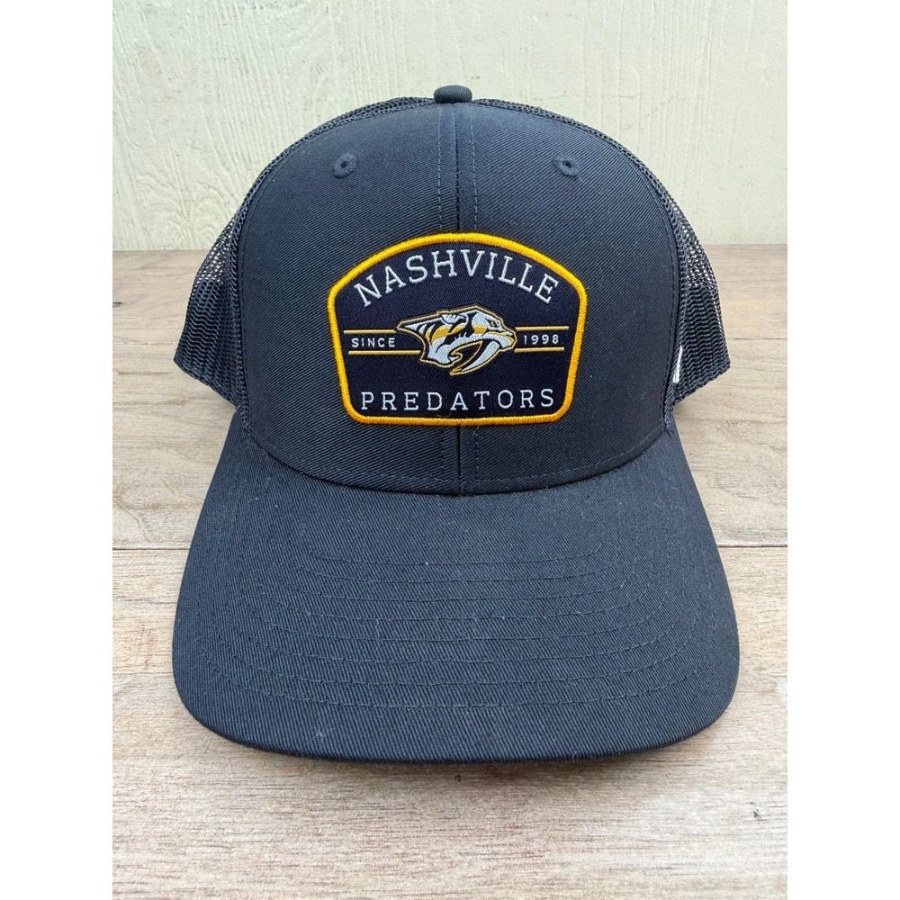 Nashville Predators '47 Brand Trucker Snapback Hat Men's  Navy Blue